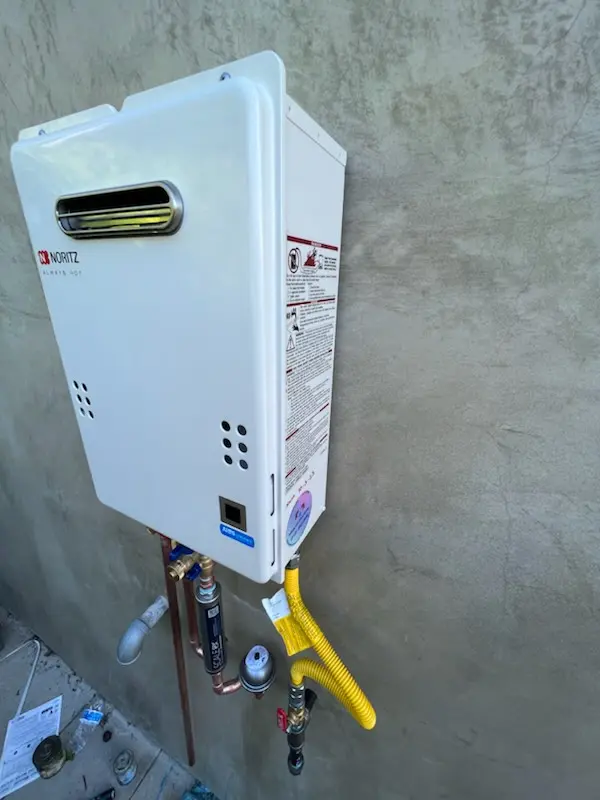 Tankless water heater installation for Centre Hall homes